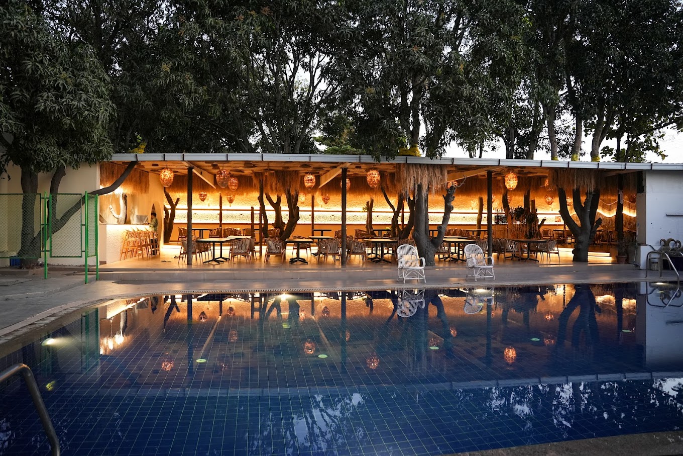 Swimming Pool at Menaka Inn